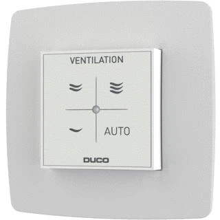 Afbeelding van Duco bedieningsschakelaar rf bat wit batterijgevoed cr2430 3v 0000 4600