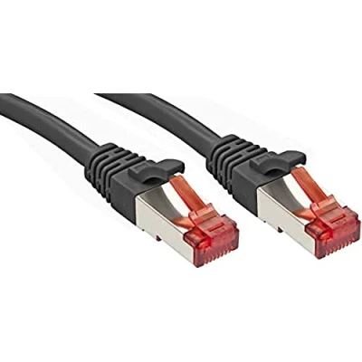 Afbeelding van LINDY 47784 RJ45 Netwerkkabel, patchkabel CAT 6 S/FTP 15.00 m Zwart 1 stuk(s)
