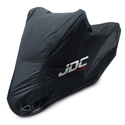 Afbeelding van JDC Motorhoes Waterdicht Zwart Rain S
