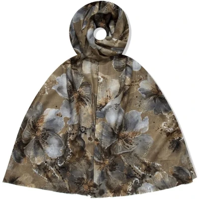 Afbeelding van Tyran Winter Sjaal Scarf Wintersjaal Dames Wit