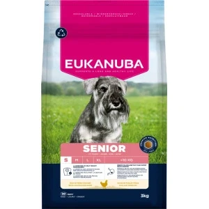 Afbeelding van Eukanuba Caring Senior Small Breed Kip Hondenvoer 15 kg