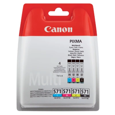 Afbeelding van Canon Cli 571 Bkcmy Multicolor
