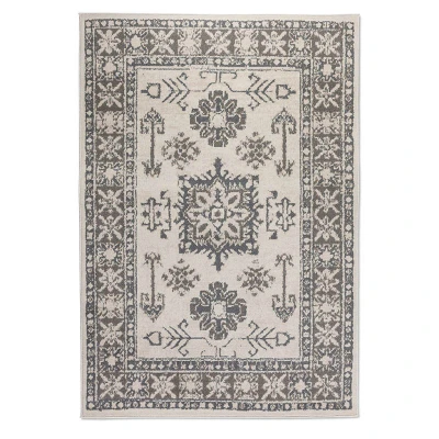 Afbeelding van Vloerkleed Vintage Flöde Crème 160x235 cm Meerkleurig 123vloerkleed.nl