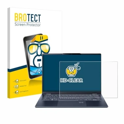 Afbeelding van BROTECT Screenprotector voor Acer Swift 14 AI OLED SF14 51 Folie Beschermfolie transparant