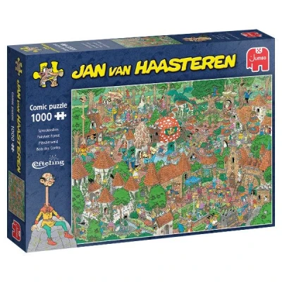 Afbeelding van Jan van Haasteren Efteling Sprookjesbos 1000 stukjes