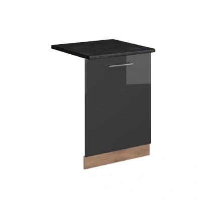 Afbeelding van Vicco Vaatwasserpaneel Fame Line, antraciet hoogglans, 60 cm, AP