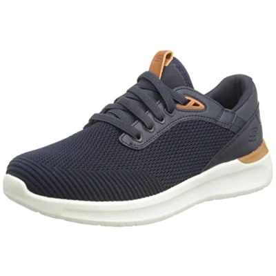 Afbeelding van Skechers Lattimore Sneaker voor heren, Navy Mesh Synthetisch, 39.5 EU