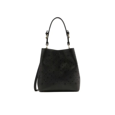Afbeelding van Black handbag with openwork decoration
