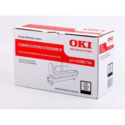 Afbeelding van OKI 43381724 Drum Zwart