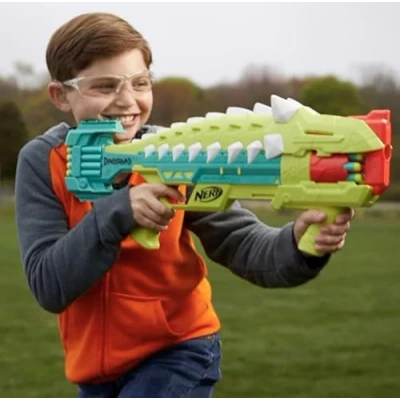 Afbeelding van Nerf Dinosquad Armorstrike Blaster + 16 Darts