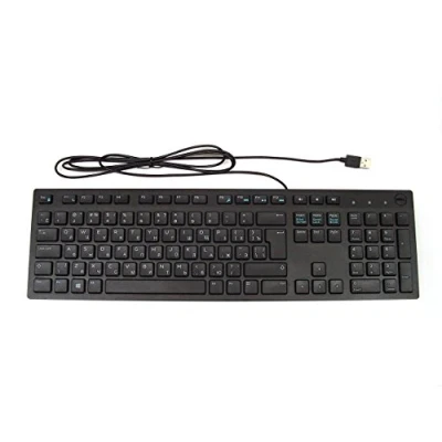 Afbeelding van Dell KB216 USB toetsenbord Multimedia Zwart, Russische lay out