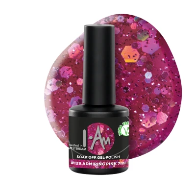 Afbeelding van Soak Off Gel Polish #129 Admiring Pink (7ml)