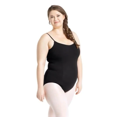 Afbeelding van Capezio Princess Camisole Leotard, Zwart, XS