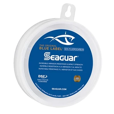 Afbeelding van Seaguar Blue Label fluorkoolstof voorvak, 50 m, verpakking kan variëren