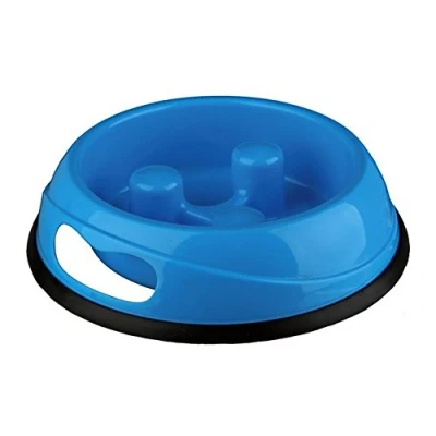 Afbeelding van Trixie Voerbak Slow Feed Kunststof Anti Slip Assorti 27 CM 1,5 LTR (390974)