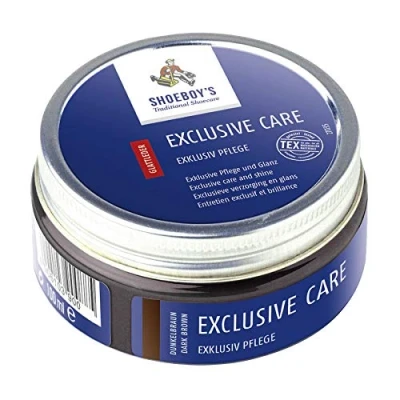 Afbeelding van Shoeboy&#039;S Exclusive Voedende en verzorgende creme voor gladleer 100ml (042) Donkerbruin