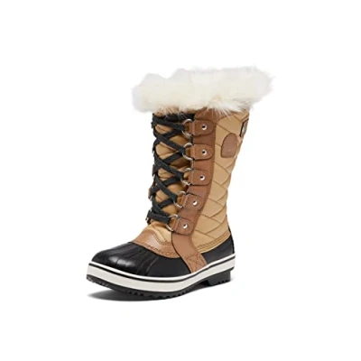 Afbeelding van Sorel Tofino II Snowboots voor kinderen, Maat: 32, Curry Leer en textiel