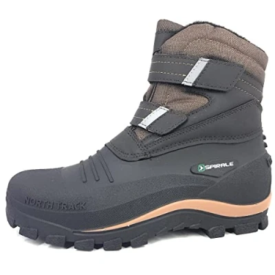 Afbeelding van Spirale Heren Tove Wandelschoenen, Warm Gevoerde Snowboots, Bruin, 42 EU