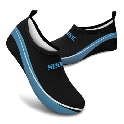 Afbeelding van Seac Smile, schoenen voor watersport, zee, strand en zwembad, antislipschoenen, elastisch