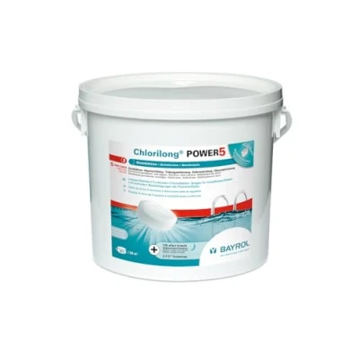 Afbeelding van Bayrol Chlorilong Power 5 Chloortabletten kg wit