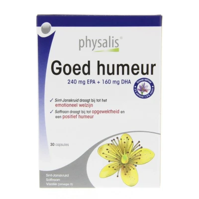 Afbeelding van Physalis Goed Humeur Tabletten 30TB