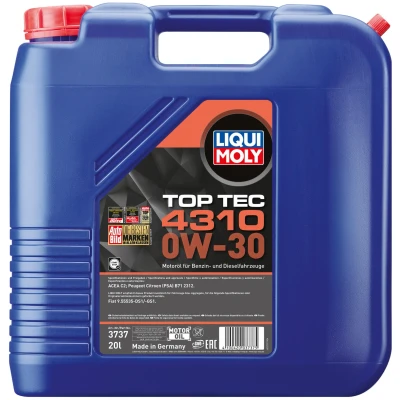 Afbeelding van LIQUI MOLY Top tec 4310 0w 30 20l
