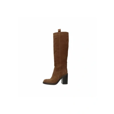 Afbeelding van sacha Laarzen met hoge hak, Dames, Maat: 37, Taupe Schoenen