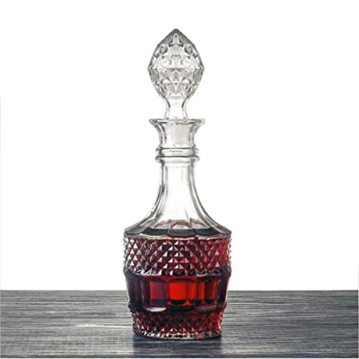 Afbeelding van Skelang Whisky Decanter, Glas Decanter Fles, Alcohol Spirits voor Whisky, Brandy, Wodka, Capaciteit 800ml