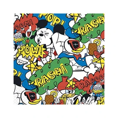 Afbeelding van Servet Mickey Mouse Cool 20 stuks