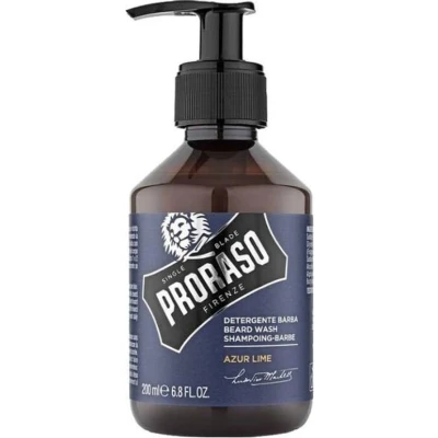 Afbeelding van Proraso Single Blade baardshampoo Azur Lime 200ml