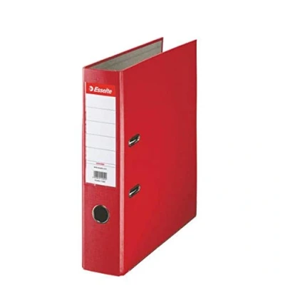 Afbeelding van Esselte A4 Ordner, Rood, rugbreedte van 75 millimeter, Kunststof, 11253, 1 stuk