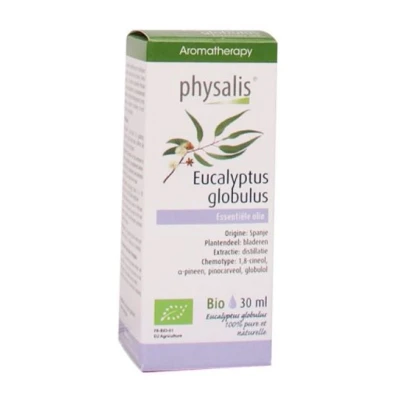 Afbeelding van Physalis Eucalyptus Globulus Olie Bio 30ml