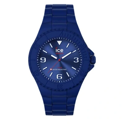 Afbeelding van ICE Watch generation Blue red Uniseks blauw horloge met siliconen armband 019158 (Medium)
