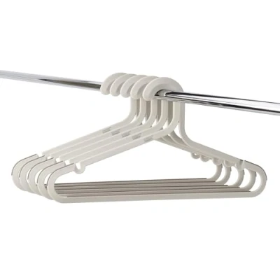 Afbeelding van Joseph Orderly Hangers Set van 5 Stuks Gerecycled Kunststof Crème