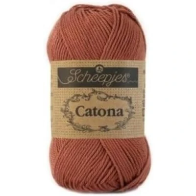 Afbeelding van Scheepjes Catona 25gr 504 Brick Red