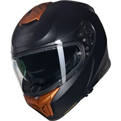 Afbeelding van Nolan N80 8 Classico Nobile N Com Helm, zwart bruin beige, afmeting M voor man