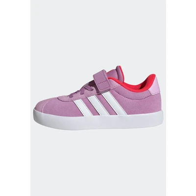 Afbeelding van adidas Uniseks Kind VL COURT 3.0 HOOK AND LOOP SHOES KIDS, preloved purple/ftwr white/lucid red, 28 EU