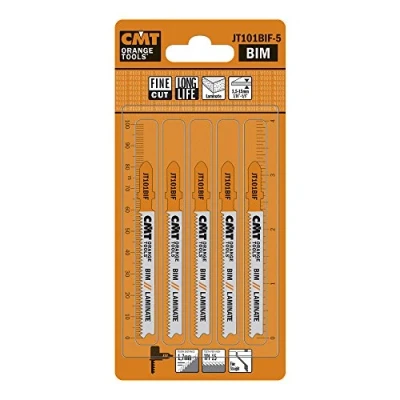 Afbeelding van CMT JT101BIF 5 decoupeerzaag BI metaal 58 x 83 mm. 15tpi (beplakte plaat)