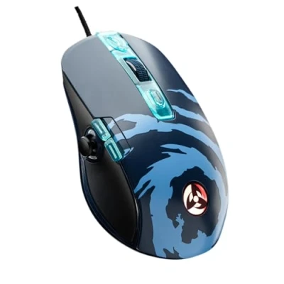 Afbeelding van Lexip x Tsume Naruto Shippuden muis analoge duimjoystick 12 programmeerbare toetsen en acties verstelbaar gewicht PAW3327 optische sensor van 100 tot 12.000 DPI (Kakashi)