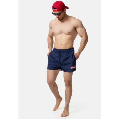 Afbeelding van Lonsdale Normale Passform Kilstay Zwemshorts, Heren, Maat: XXL, Navy red white