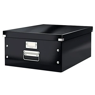 Afbeelding van Leitz A3 Opbergdoos, Click and Store Range 60450095 Groot, Zwart