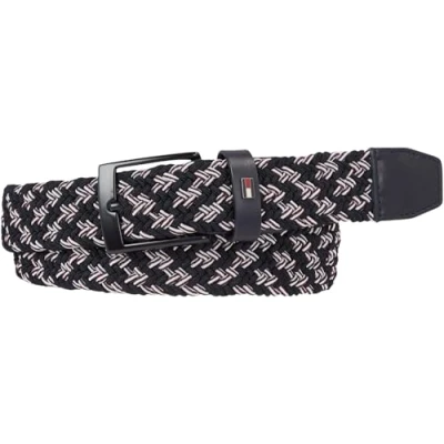 Afbeelding van Tommy Hilfiger ADAN Riem, Heren, Maat: 85, Space blue corp