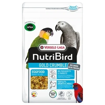 Afbeelding van Versele Laga Nutribird Gold Crumble Grote Parkieten En Papegaaien Vogelvoer 800 g