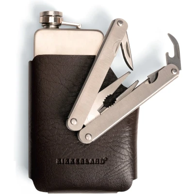 Afbeelding van Heupflacon En Multitool Set van Kikkerland