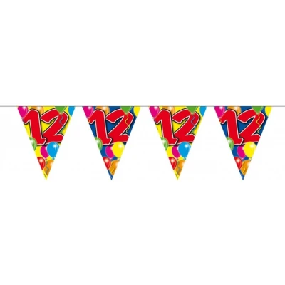 Afbeelding van 3x Vlaggenlijn 12 jaar 10 meter Vlaggenlijnen