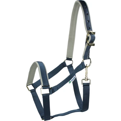 Afbeelding van Bucas Halster Dublin Navy/Zilver COB