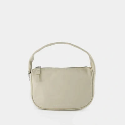 Afbeelding van Hobo Pushlock Mini tas Marc Jacobs Leer Wolk Wit