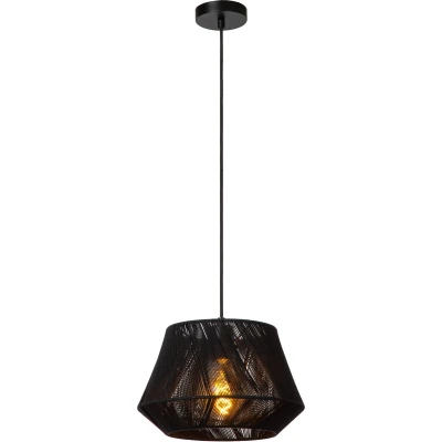 Afbeelding van Lucide JESSICA Hanglamp 1xE27 Zwart