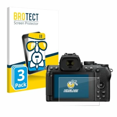Afbeelding van BROTECT Screenprotector voor Nikon Z50 II Folie Beschermfolie Beschermglas transparant (3 Stuks)