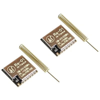 Afbeelding van 2 stks Ra 01 LoRa SX1278 433 MHz Ra01 Spread Spectrum draadloze transmissiemodule